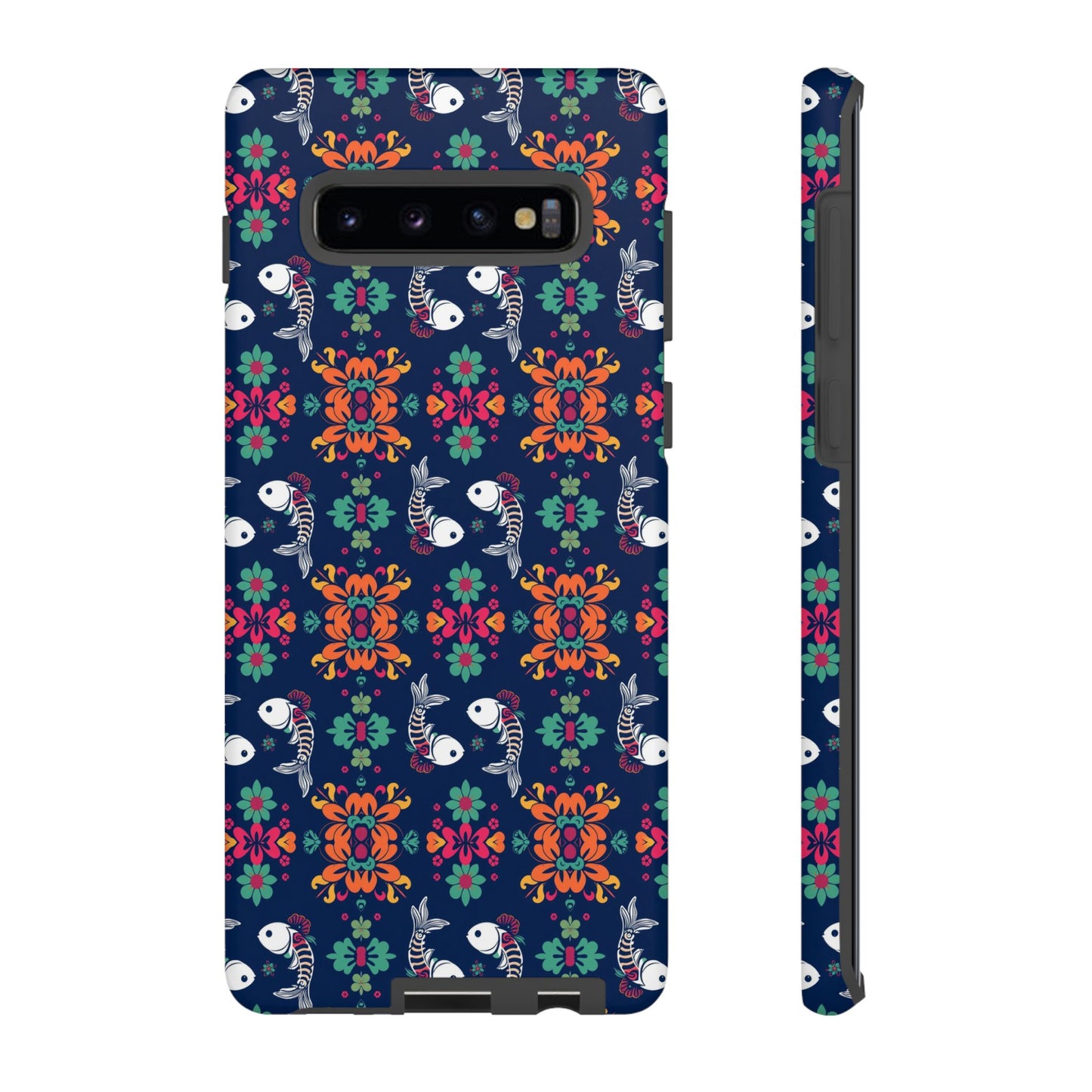 Tough Cases, Pisces, Zodiac, Flower Pattern