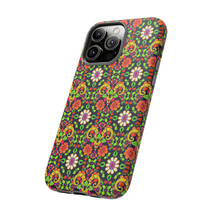 Tough Cases, Aries, Zodiac v4, Flower Pattern
