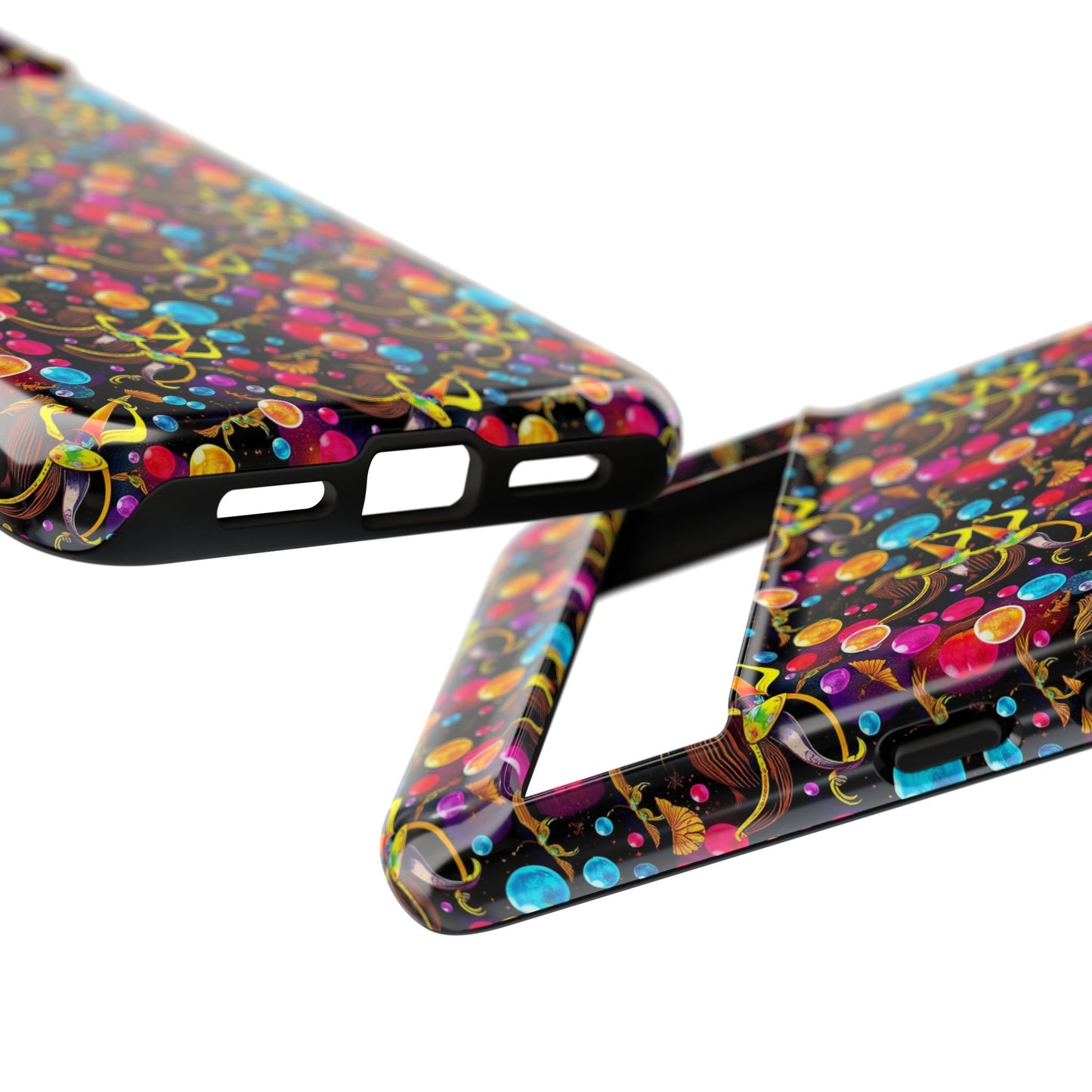 Tough Cases, Sagittarius, Zodiac v1, Bubble Pattern