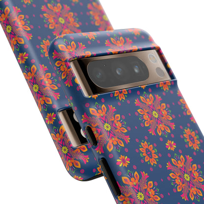 Tough Cases, Gemini, Zodiac v2, Flower Pattern
