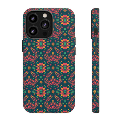 Tough Cases, Cancer, Zodiac v4, Flower Pattern