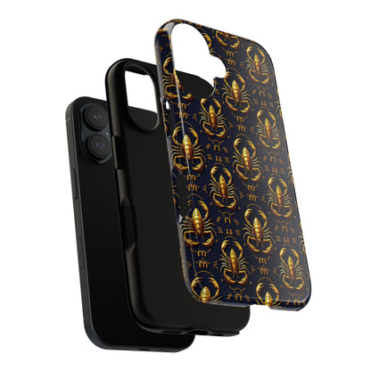 Tough Cases, Scorpio, Zodiac, Metal Pattern