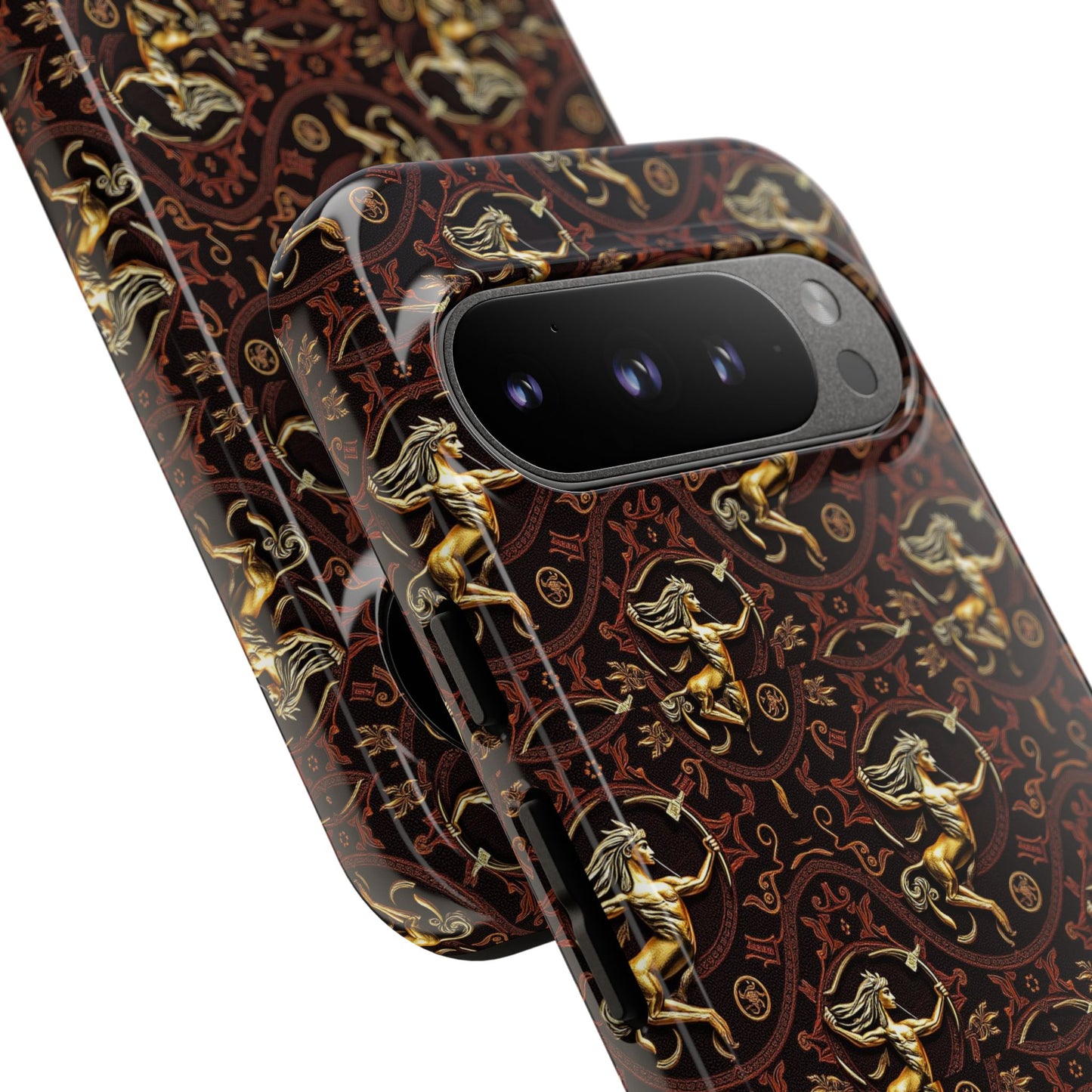 Tough Cases, Sagittarius, Zodiac, Metal Pattern