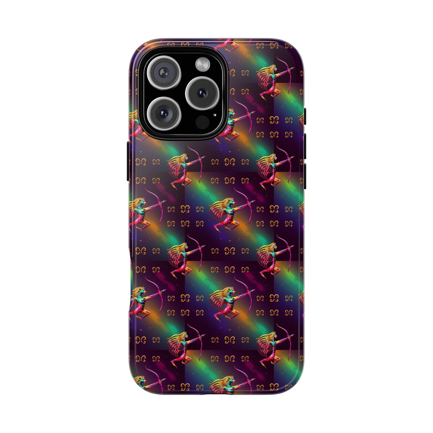Tough Cases, Sagittarius, Zodiac v1, Metal Pattern