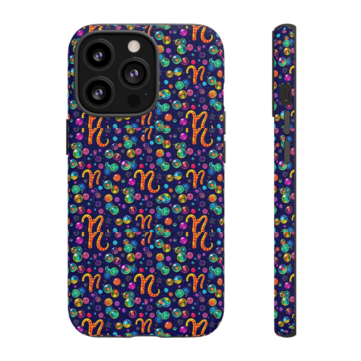 Tough Cases, Aquarius, Zodiac, Bubble Pattern