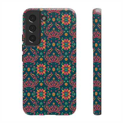 Tough Cases, Cancer, Zodiac v4, Flower Pattern