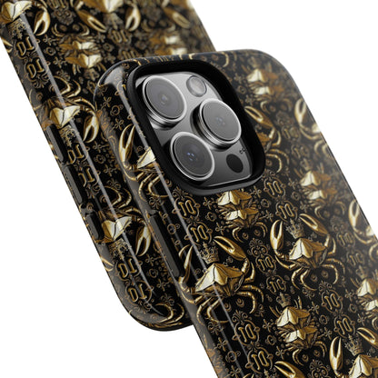 Tough Cases, Cancer, Zodiac, Metal Pattern