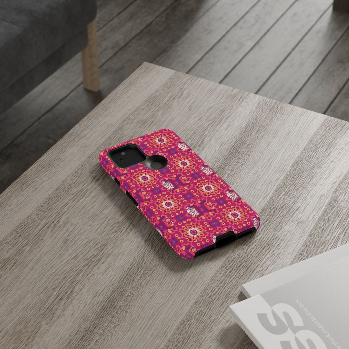 Tough Cases, Gemini, Zodiac v1, Flower Pattern