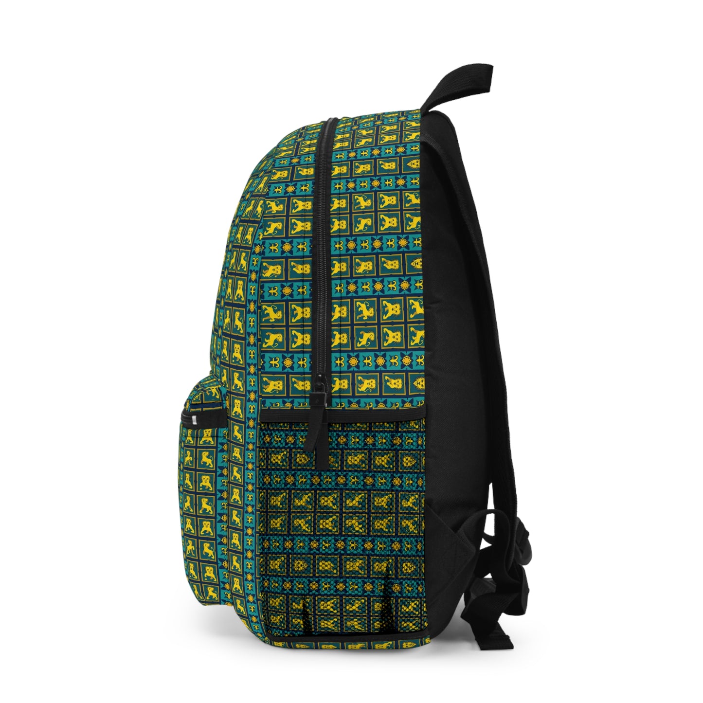 Backpack, Leo, Zodiac v1, Shapes Pattern