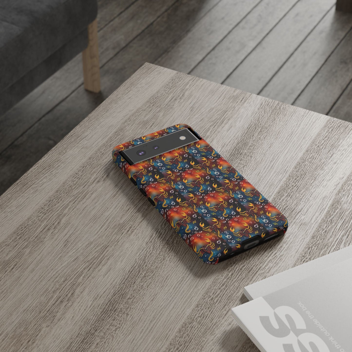 Tough Cases, Scorpio, Zodiac v2, Bubble Pattern