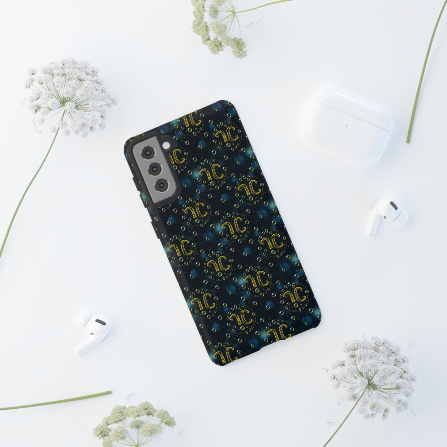 Tough Cases, Aquarius, Zodiac v2, Bubble Pattern