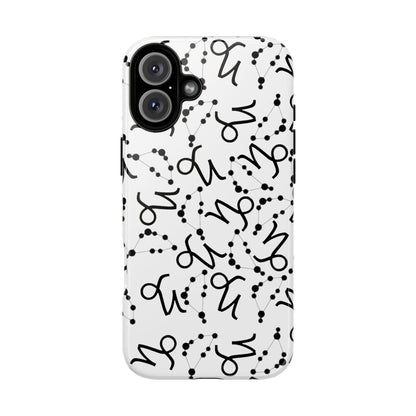 Tough Cases with the Capricorn Zodiac sign for iPhone, Samsung Galaxy, and Google Pixel devices