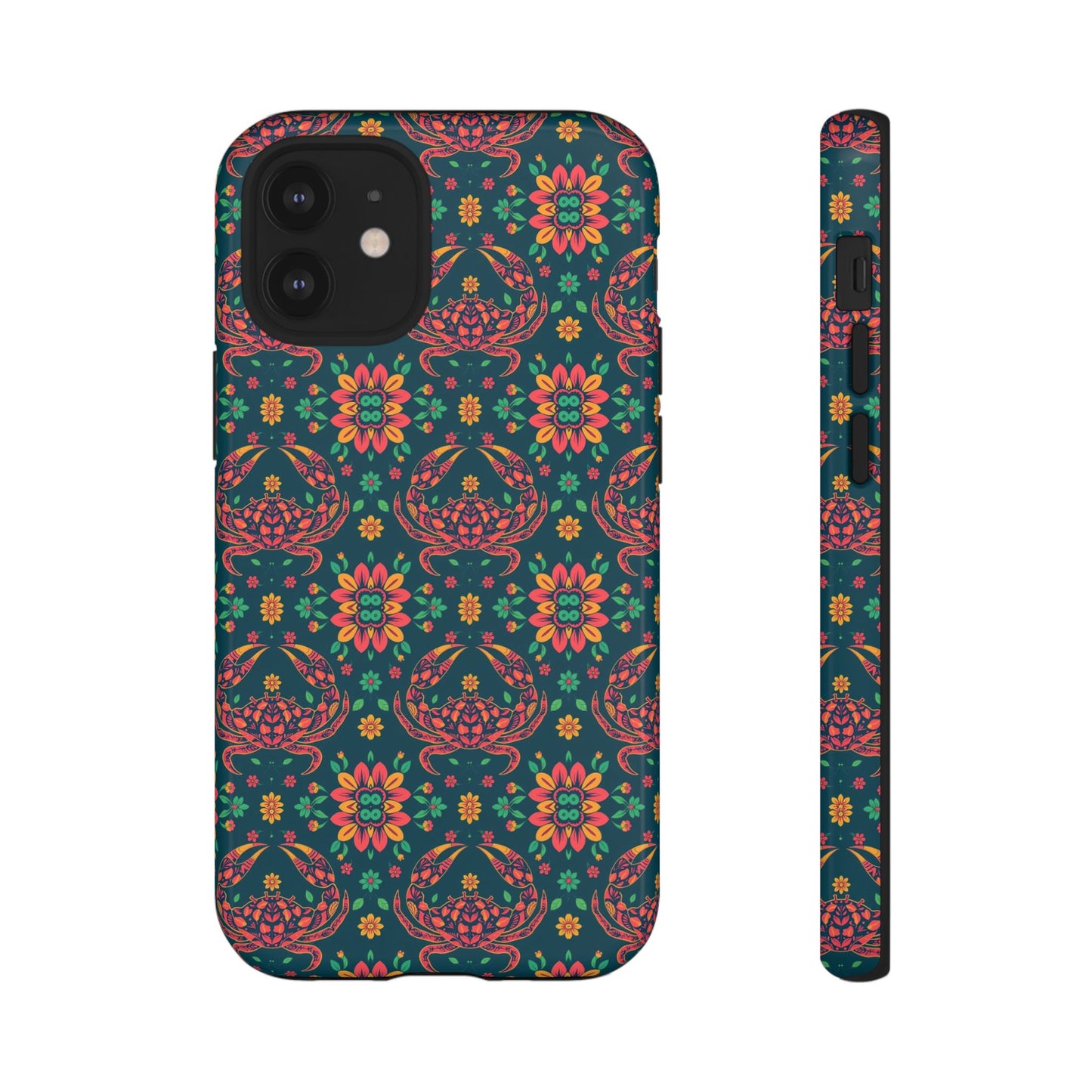 Tough Cases, Cancer, Zodiac v4, Flower Pattern