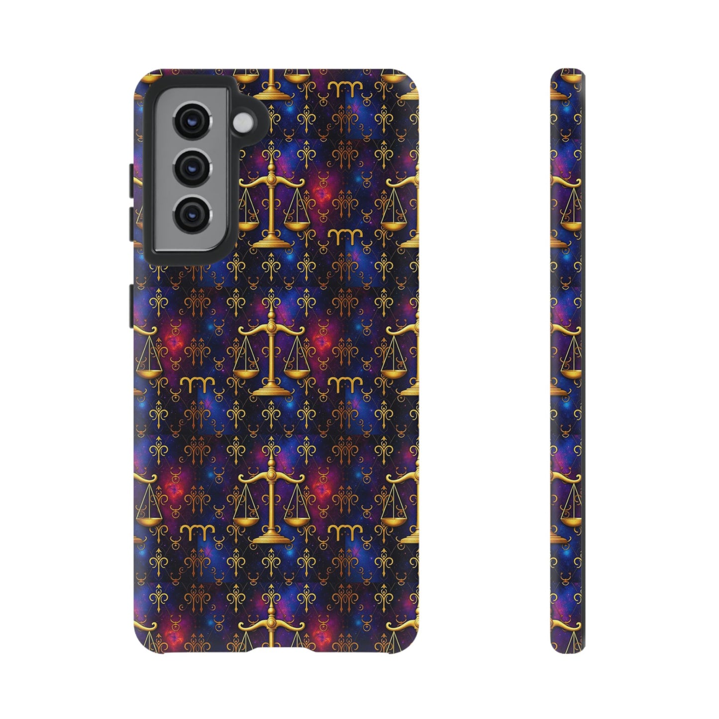 Tough Cases, Libra, Zodiac v2, Metal Pattern