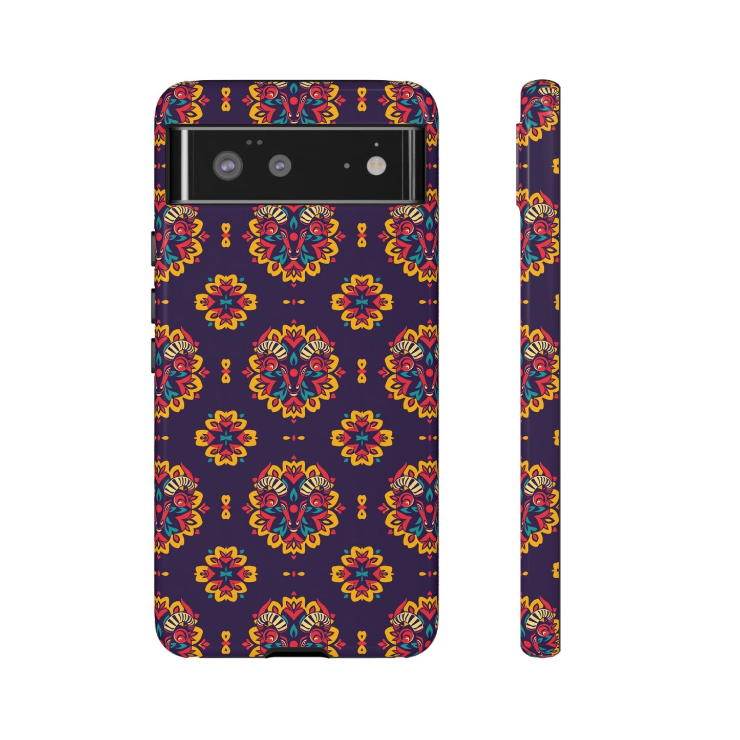 Tough Cases, Taurus, Zodiac, Flower Pattern