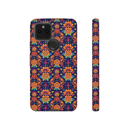 Tough Cases, Cancer, Zodiac, Flower Pattern
