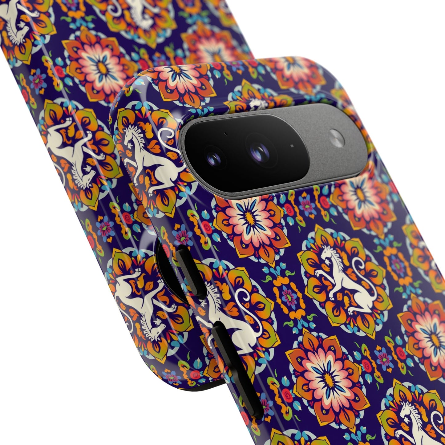 Tough Cases, Virgo, Zodiac v3, Flower Pattern