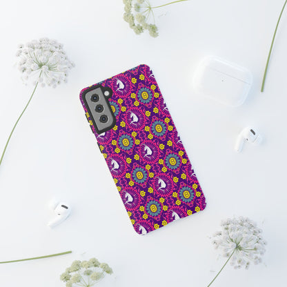 Tough Cases, Capricorn, Zodiac, Flower Pattern