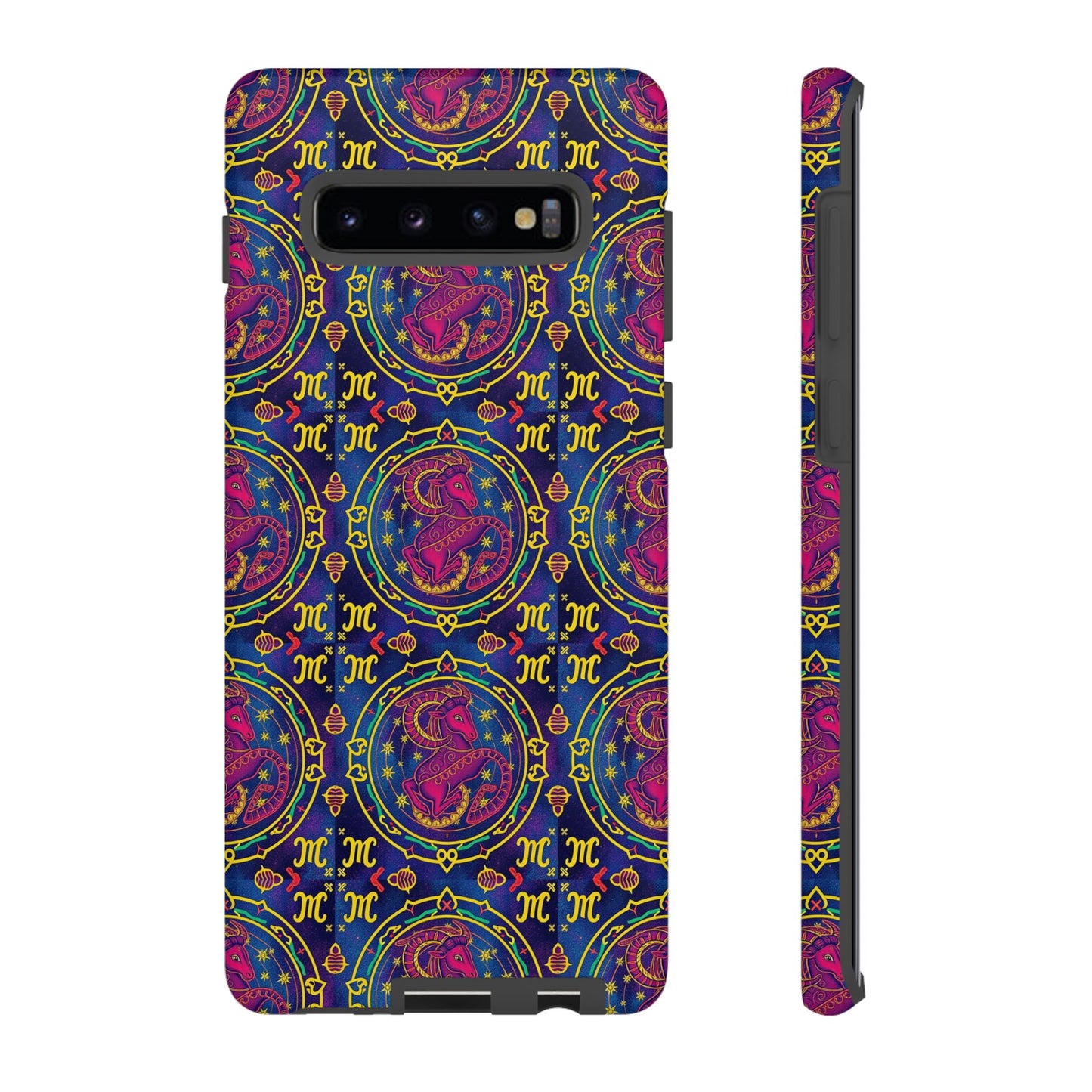 Tough Cases, Capricorn, Zodiac, Metal Pattern