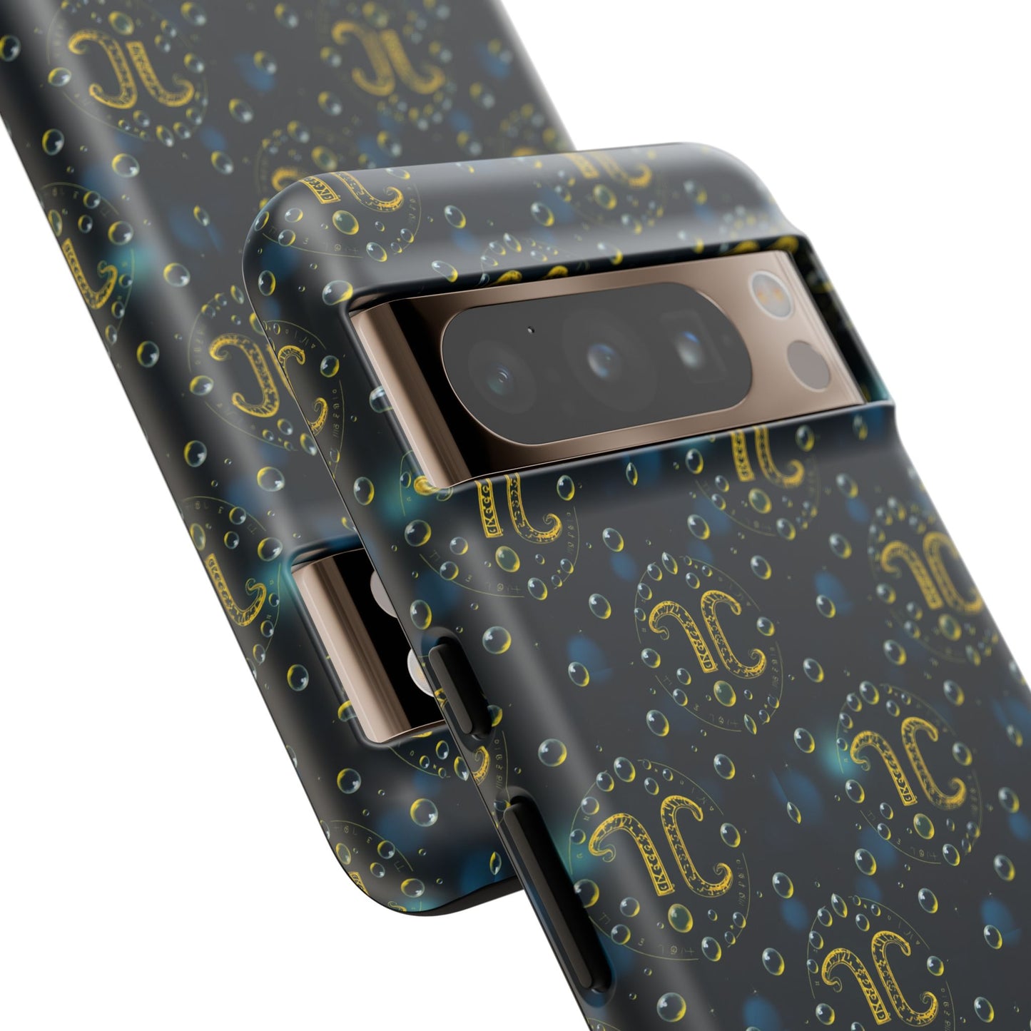 Tough Cases, Aquarius, Zodiac v2, Bubble Pattern