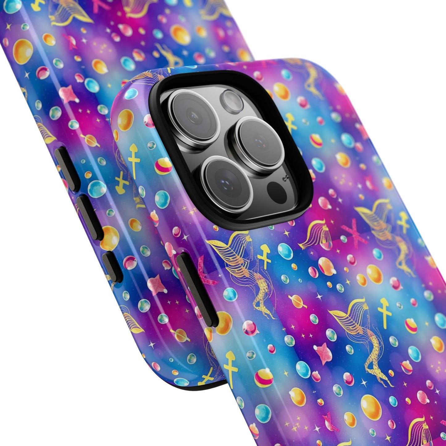 Tough Cases, Sagittarius, Zodiac v3, Bubble Pattern