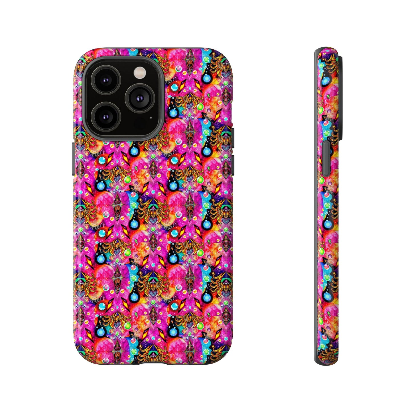 Tough Cases, Scorpio, Zodiac v1, Bubble Pattern