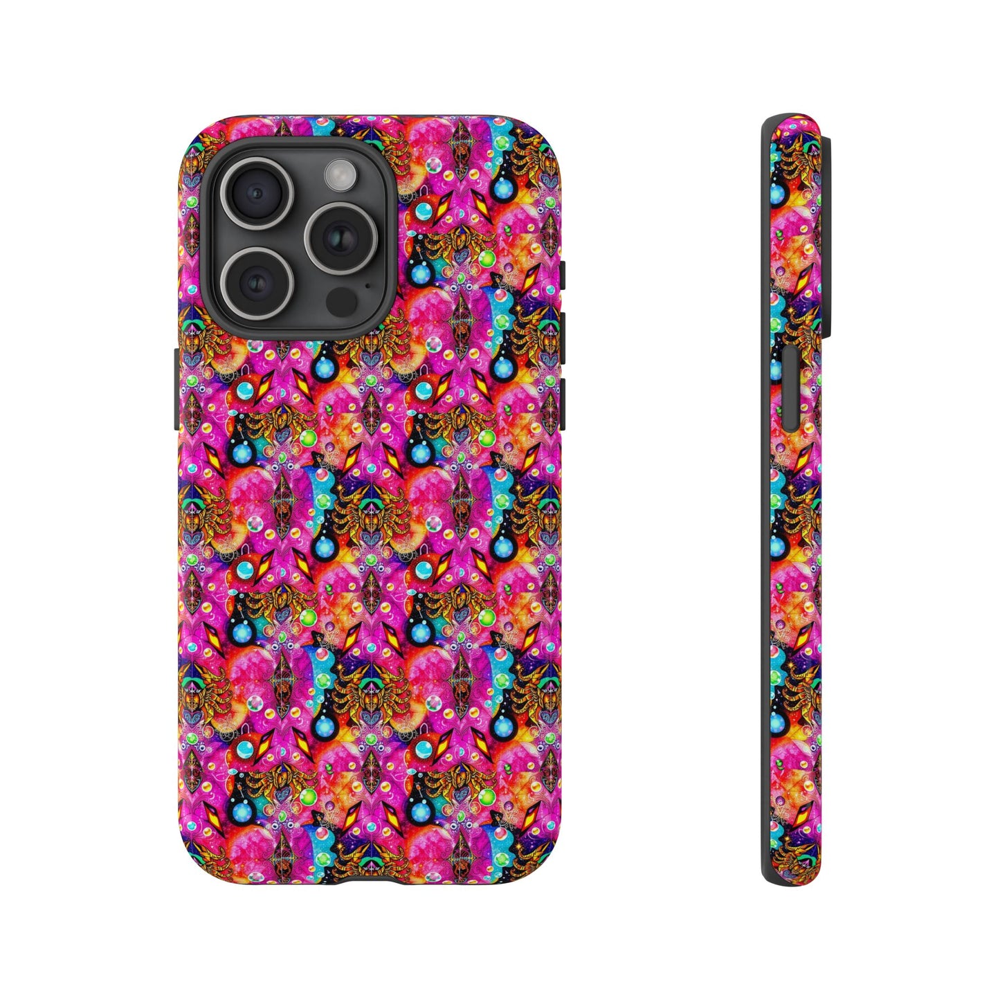 Tough Cases, Scorpio, Zodiac v1, Bubble Pattern