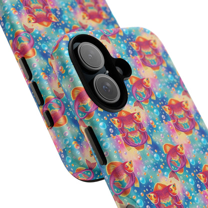 Tough Cases, Pisces, Zodiac v1, Bubble Pattern