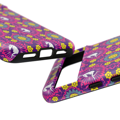Tough Cases, Capricorn, Zodiac, Flower Pattern
