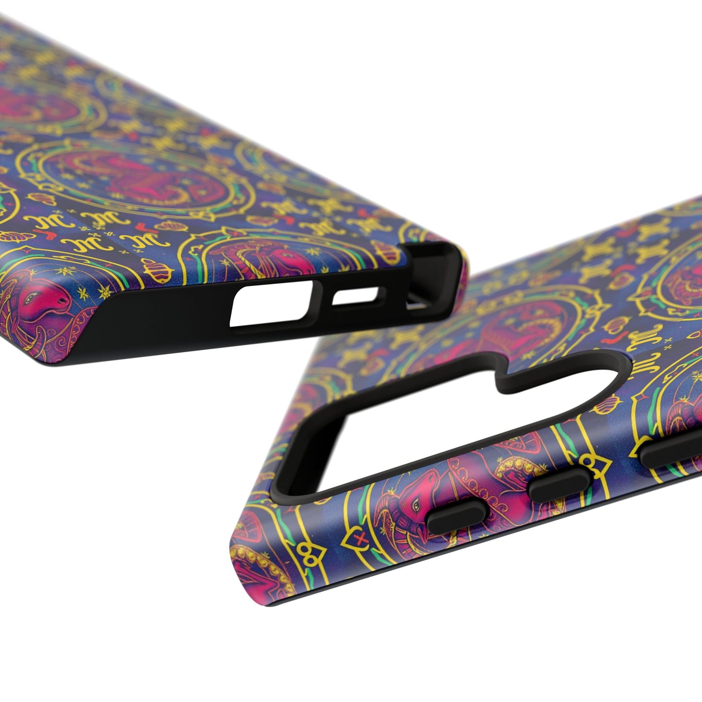 Tough Cases, Capricorn, Zodiac, Metal Pattern