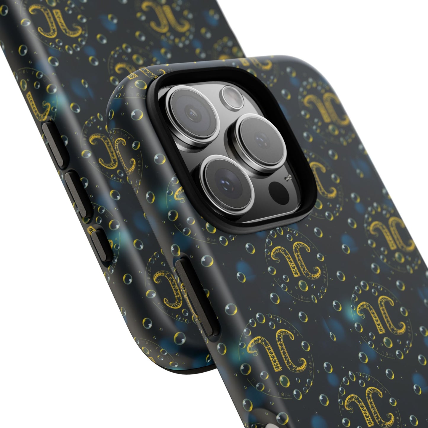 Tough Cases, Aquarius, Zodiac v2, Bubble Pattern