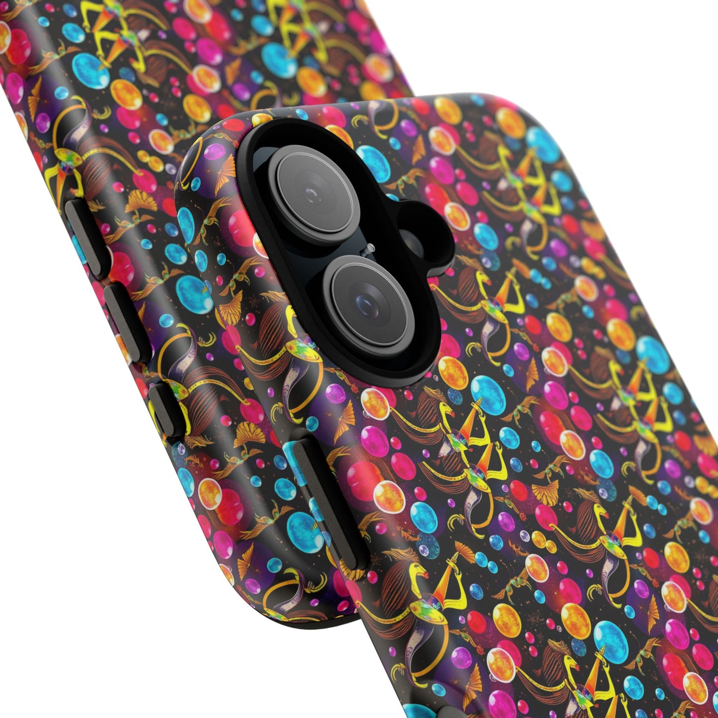Tough Cases, Sagittarius, Zodiac v1, Bubble Pattern