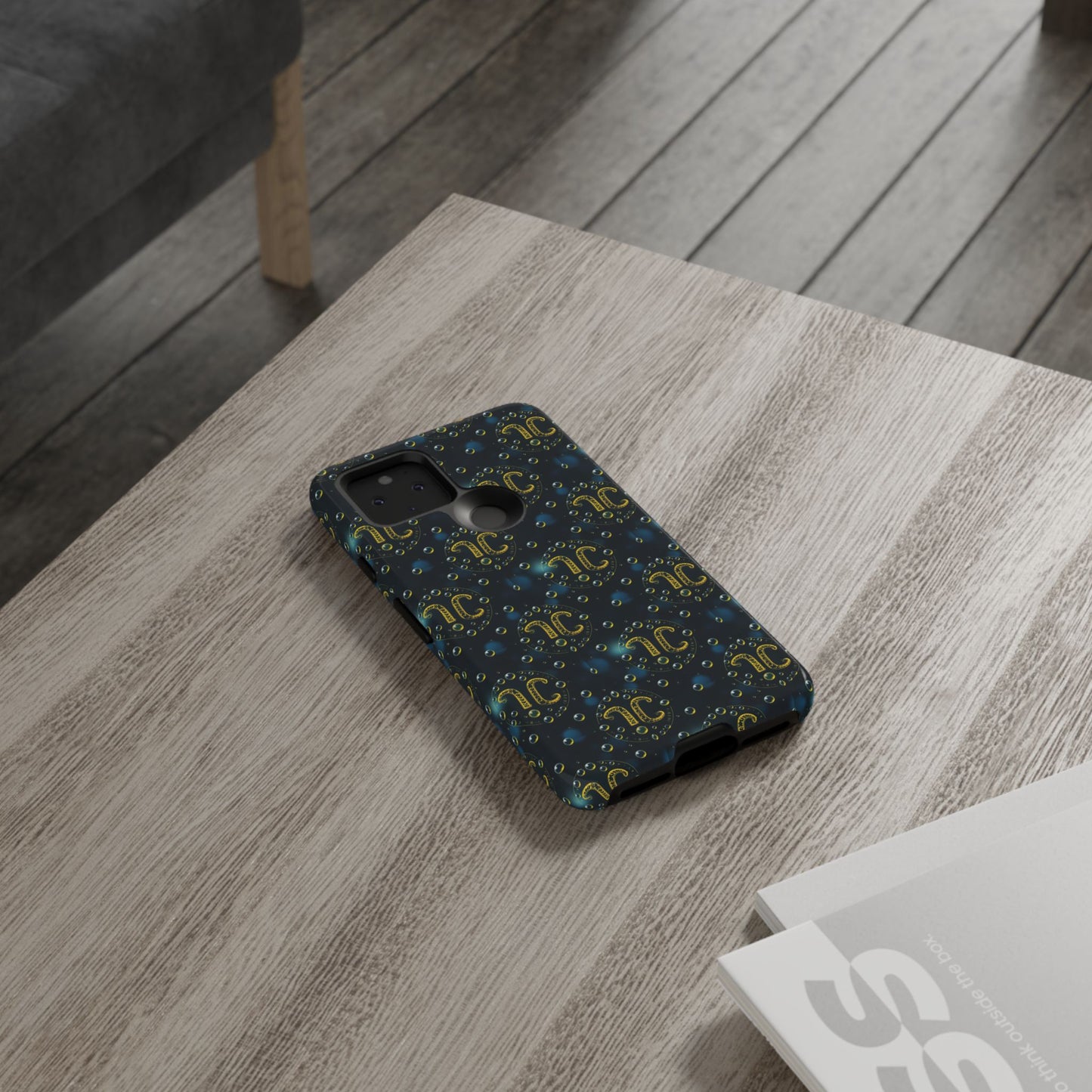 Tough Cases, Aquarius, Zodiac v2, Bubble Pattern