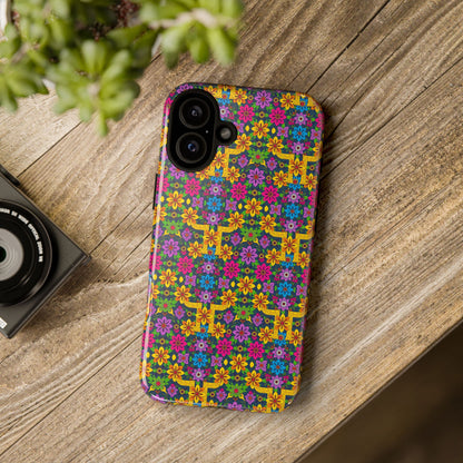 Tough Cases, Gemini, Zodiac v3, Flower Pattern