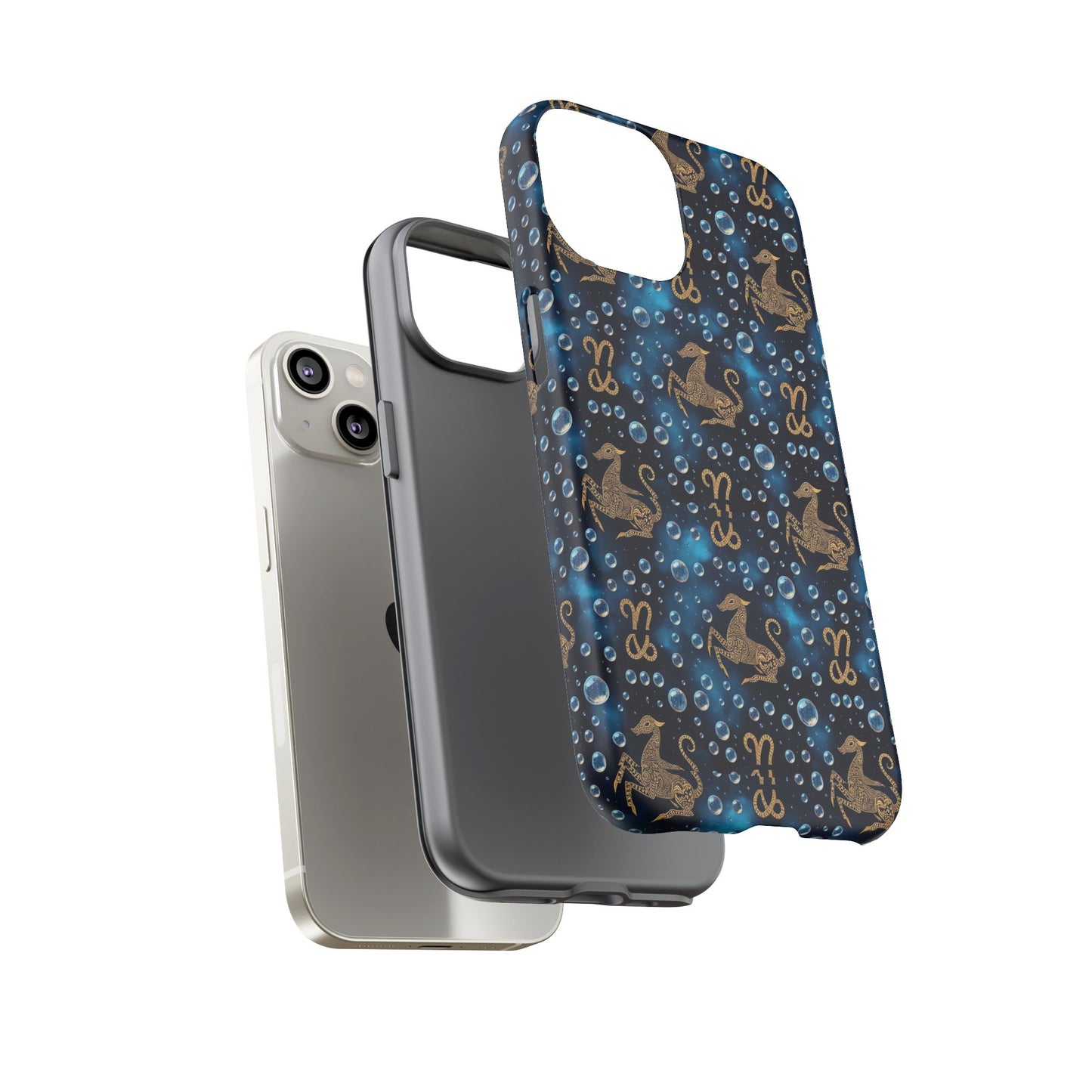 Tough Cases, Capricorn, Zodiac, Bubble Pattern