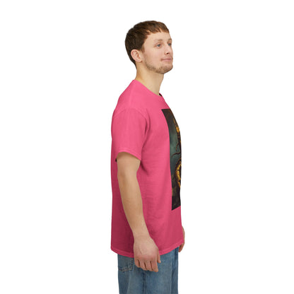 Unisex Heavy Cotton T-Shirt, Desert Scorpio King, Zodiac Design