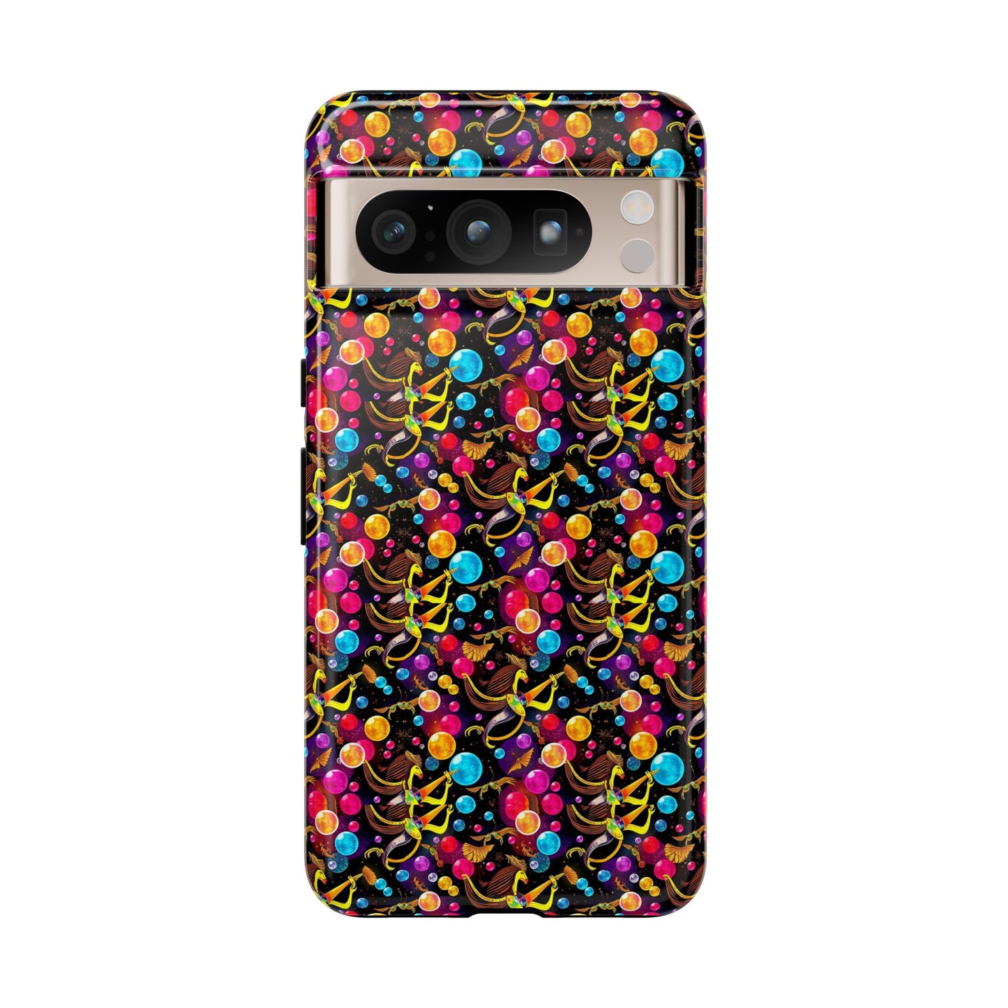 Tough Cases, Sagittarius, Zodiac v1, Bubble Pattern
