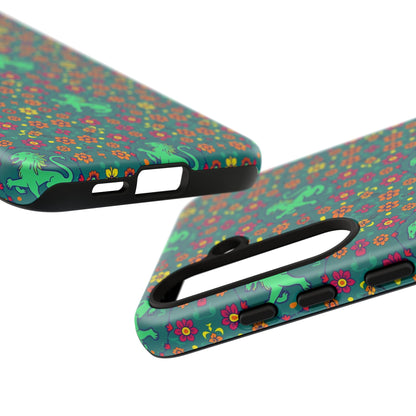 Tough Cases, Leo, Zodiac v3, Flower Pattern