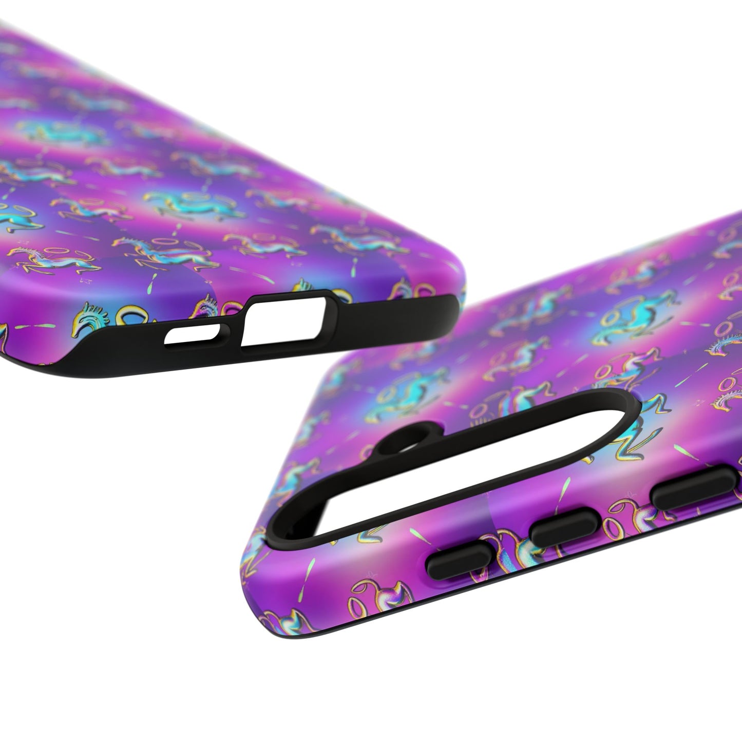 Tough Cases, Aquarius, Zodiac, Metal Pattern