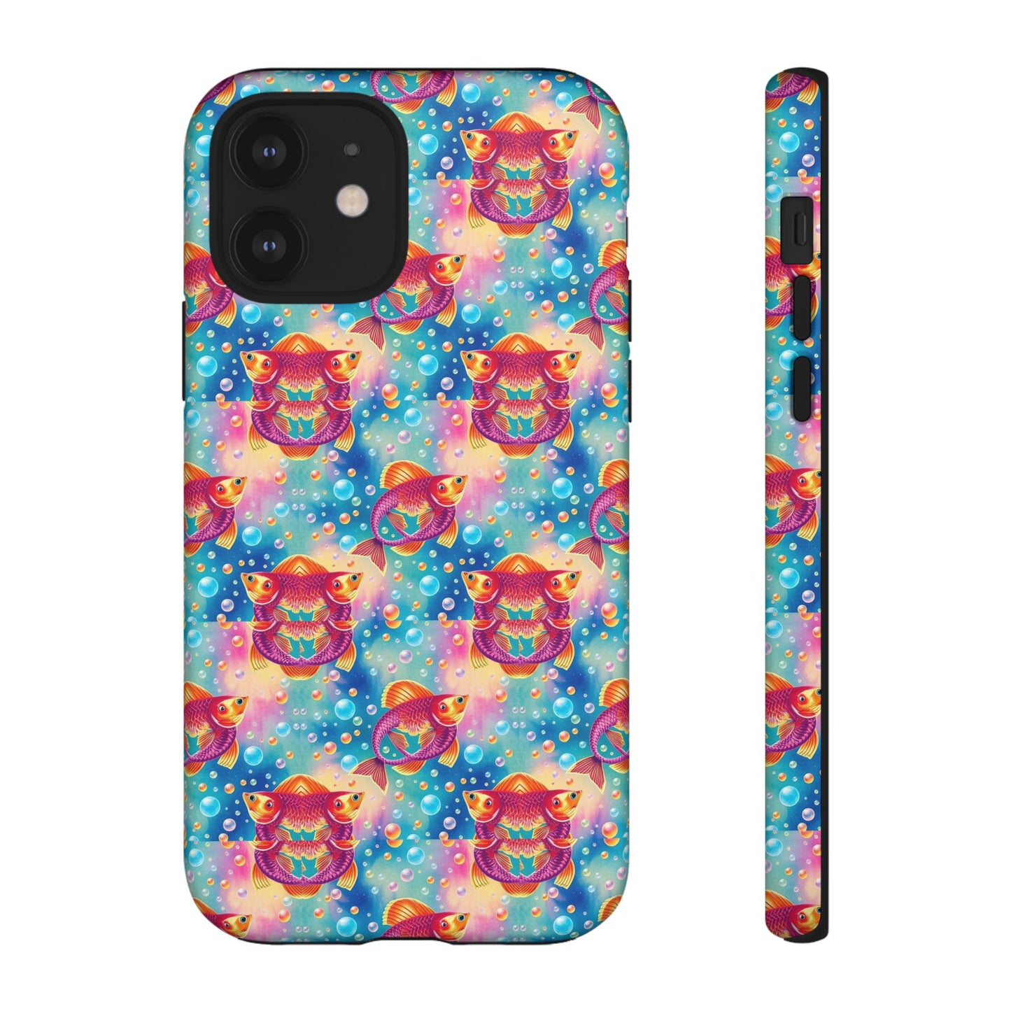 Tough Cases, Pisces, Zodiac v1, Bubble Pattern