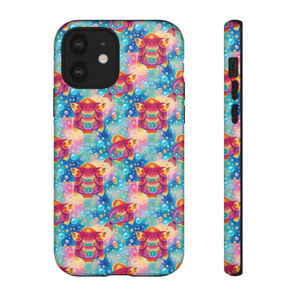 Tough Cases, Pisces, Zodiac v1, Bubble Pattern