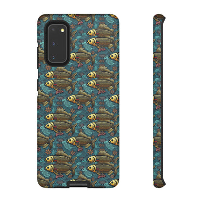 Tough Cases, Pisces, Zodiac v1, Metal Pattern