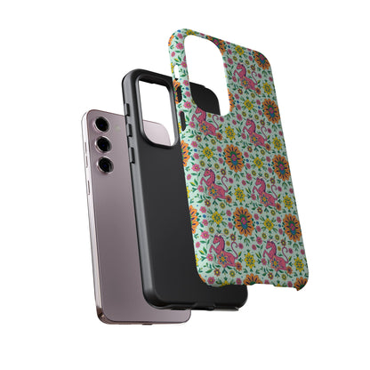 Tough Cases, Aquarius, Zodiac, Flower Pattern