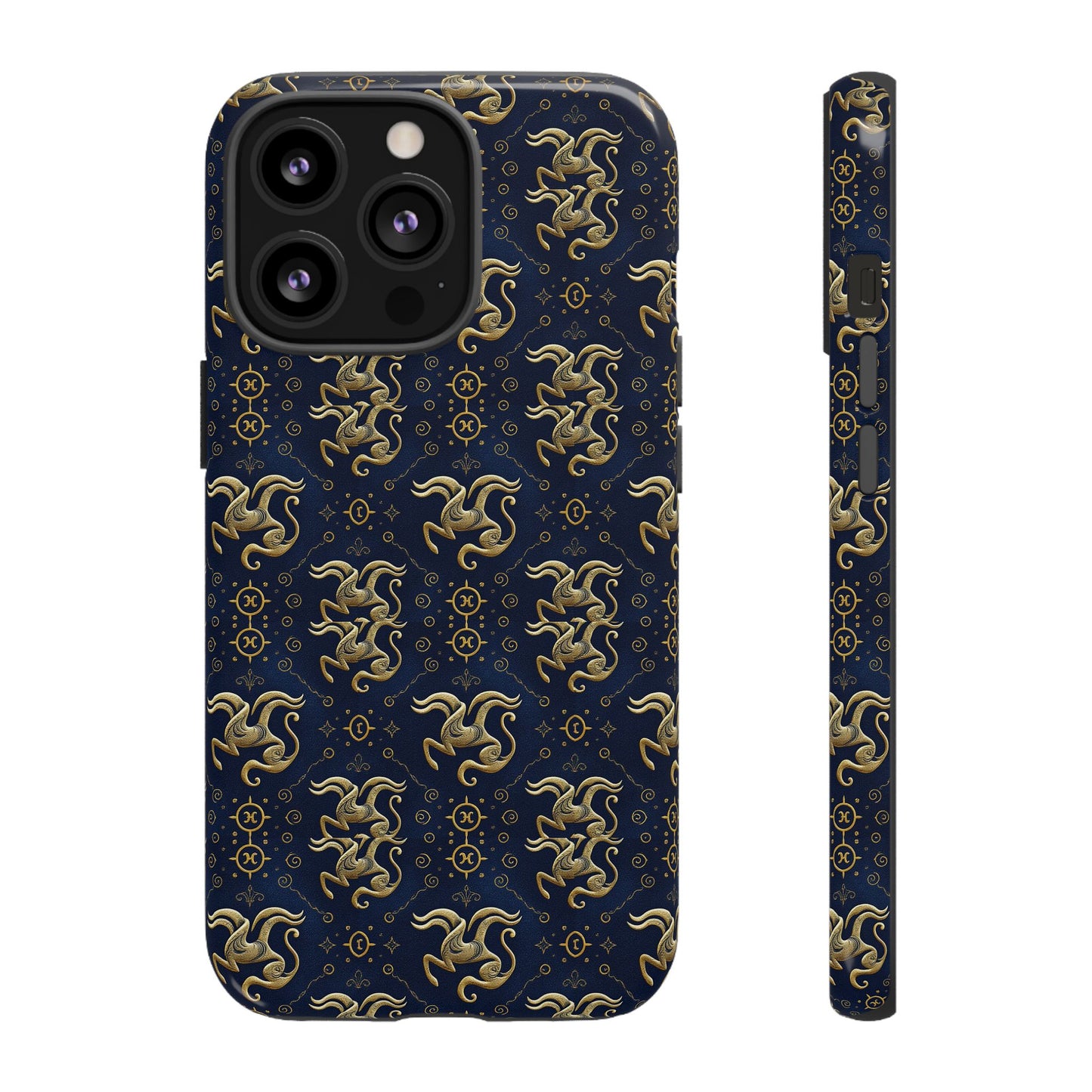 Tough Cases, Aquarius, Zodiac v2, Metal Pattern