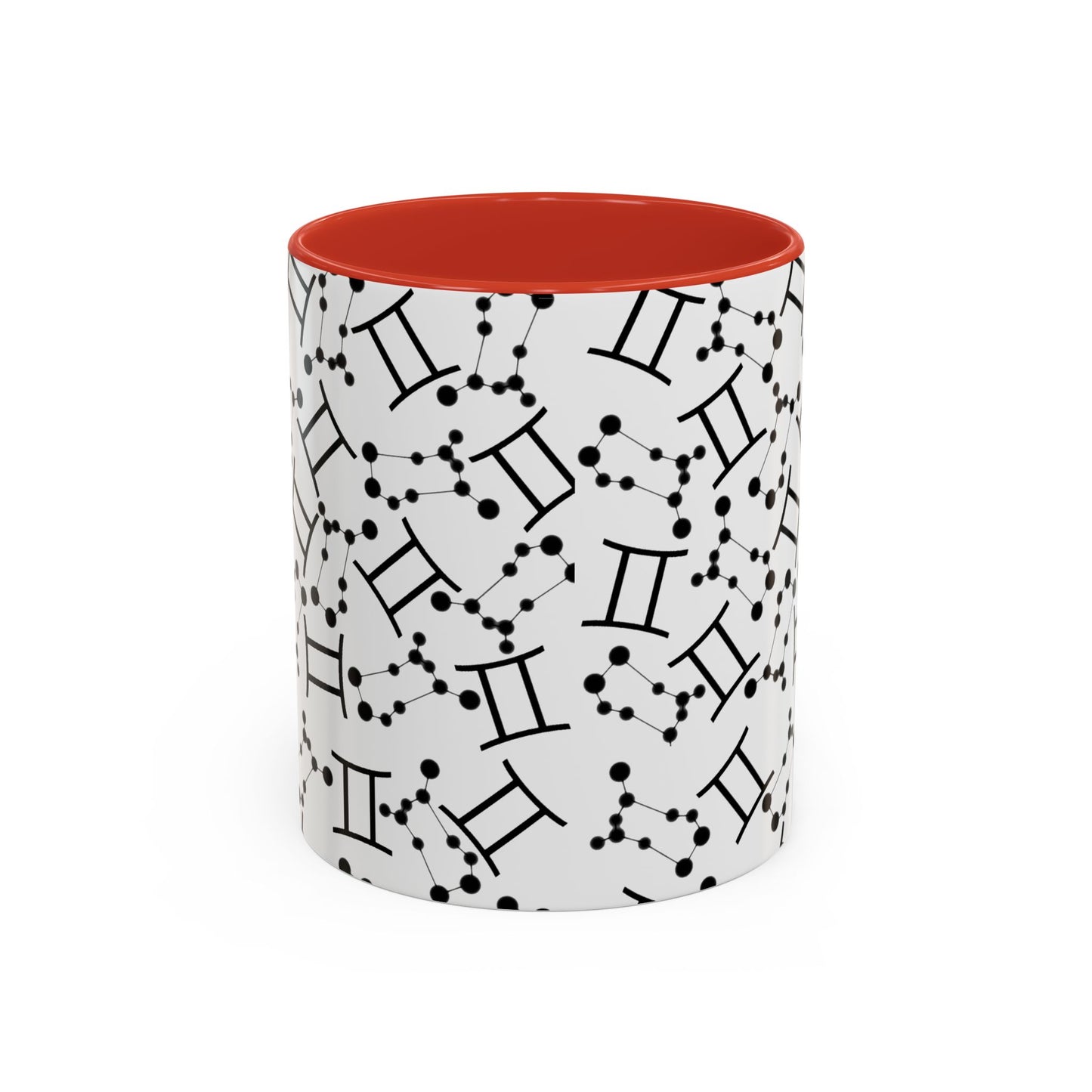 Accent Coffee Mug with the Gemini sign (11, 15oz)