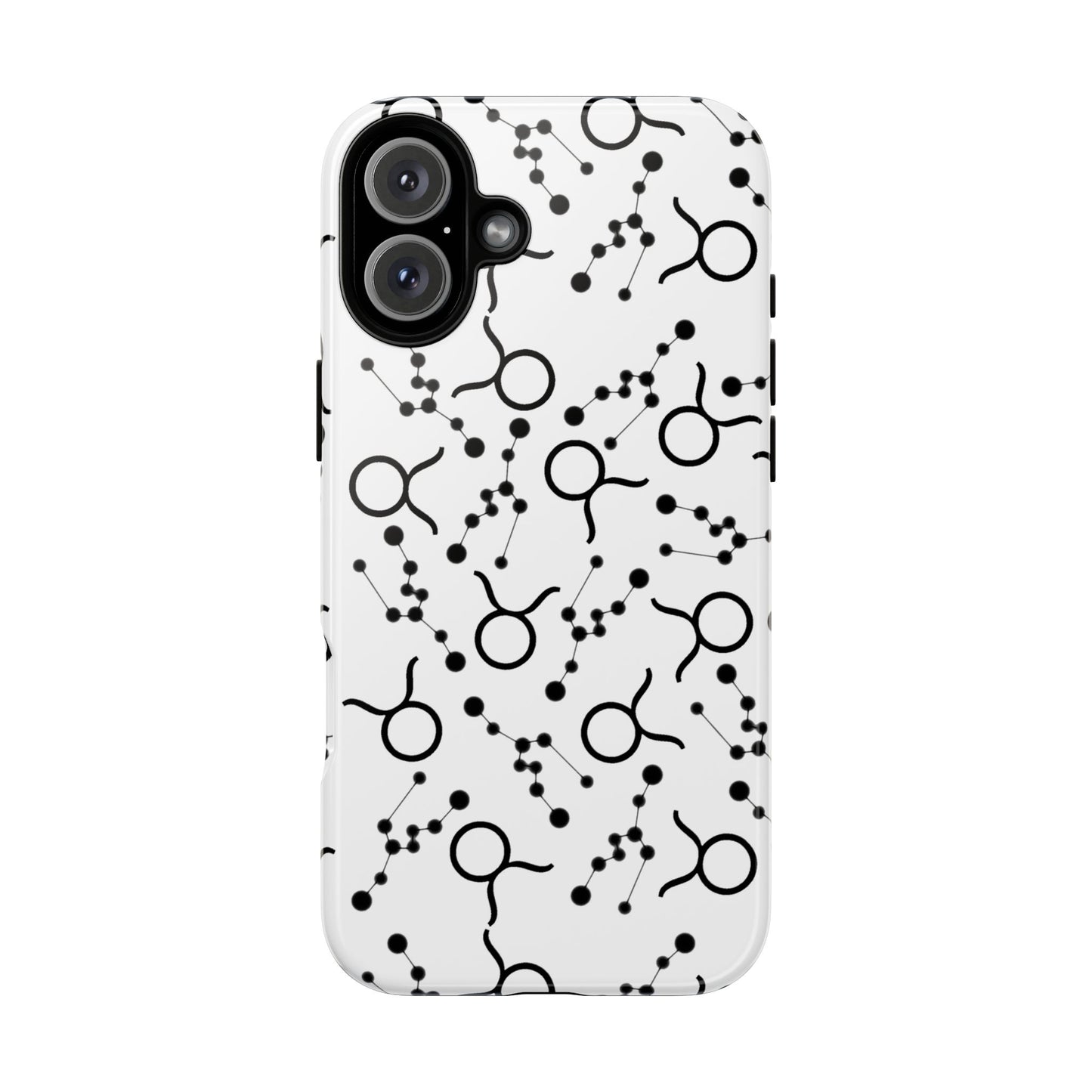 Tough Cases with the Taurus Zodiac sign for iPhone, Samsung Galaxy, and Google Pixel devices