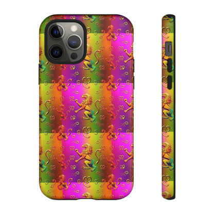 Tough Cases, Leo, Zodiac v1, Metal Pattern