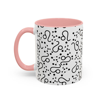 Accent Coffee Mug with the Leo sign (11, 15oz)