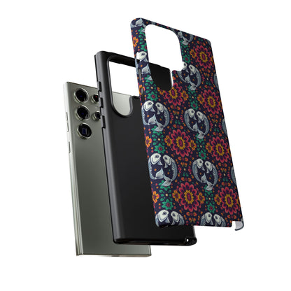 Tough Cases, Pisces, Zodiac v4, Flower Pattern