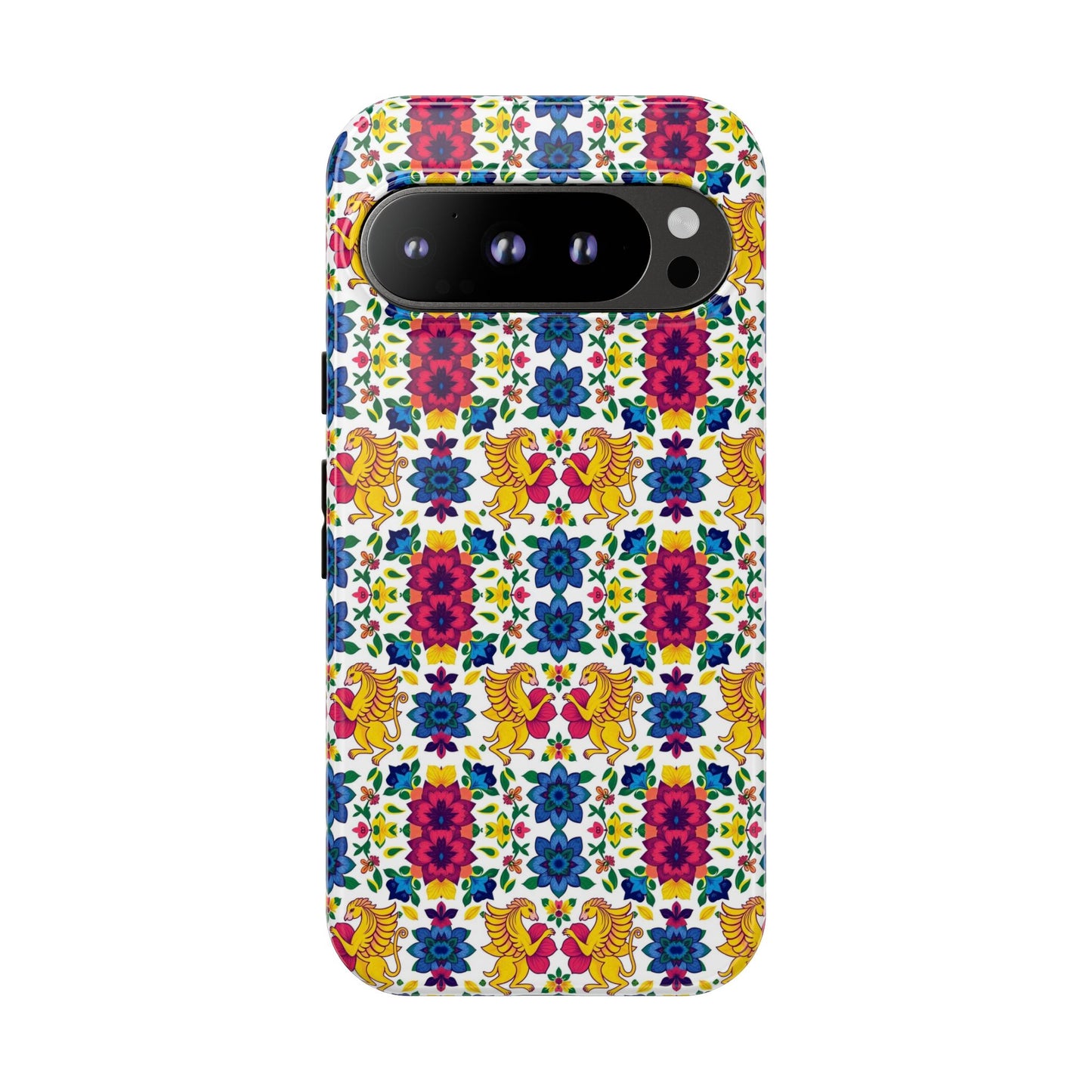 Tough Cases, Gemini, Zodiac, Flower Pattern